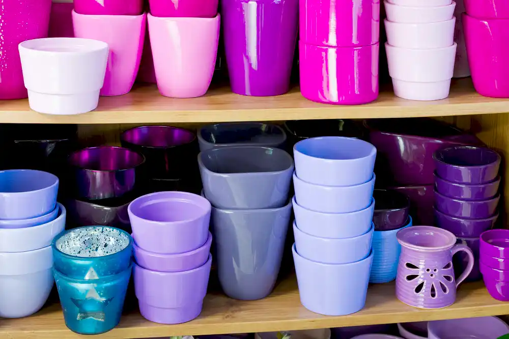 Ceramic Pots Color Cluster